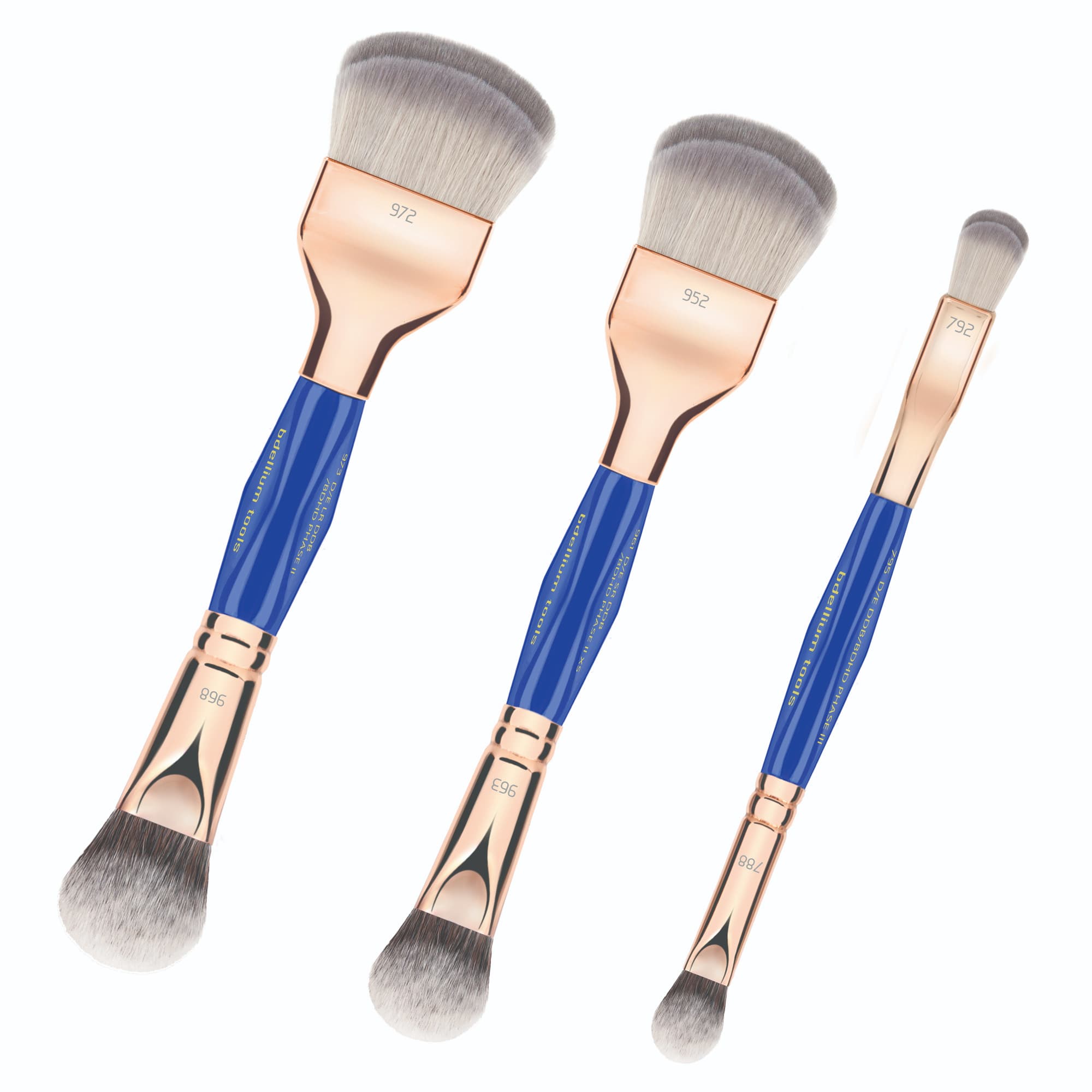 Golden Triangle Double-Ended Double Dome Blender / BDHD Brush 3pc