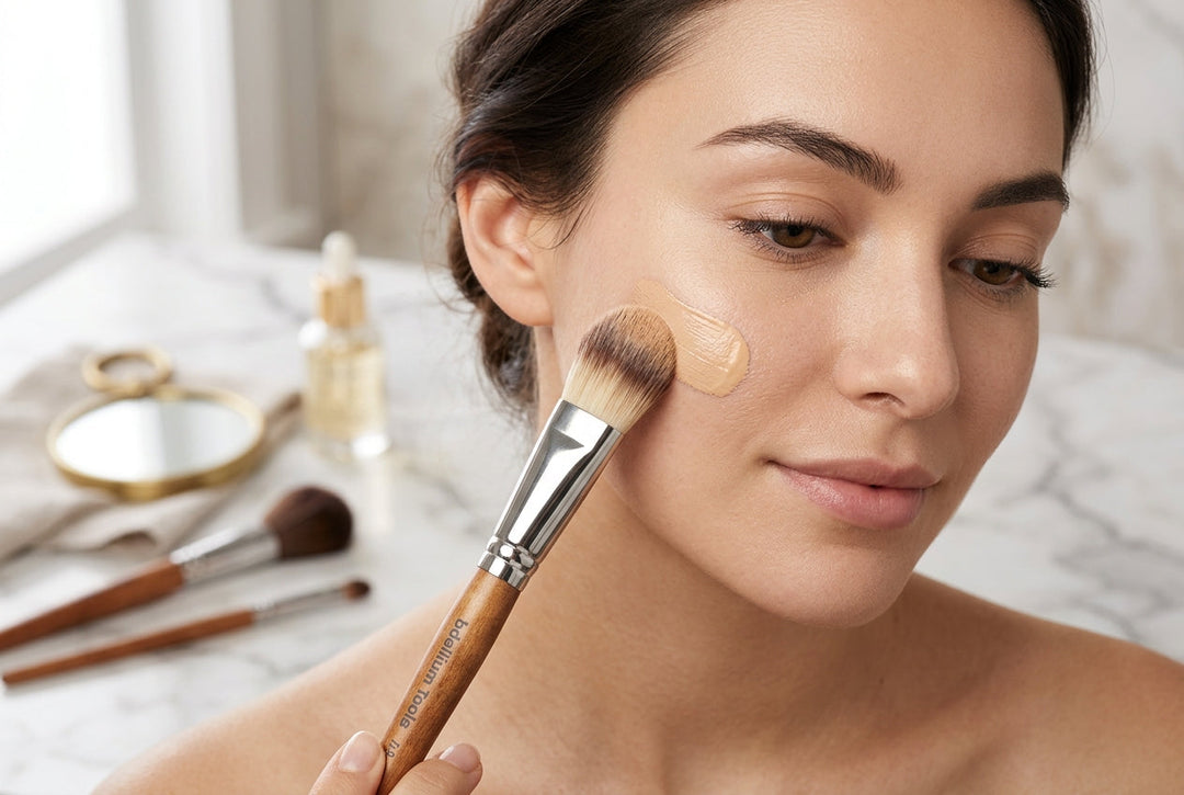 Layering Foundation in Controlled Passes Instead of One Heavy Application