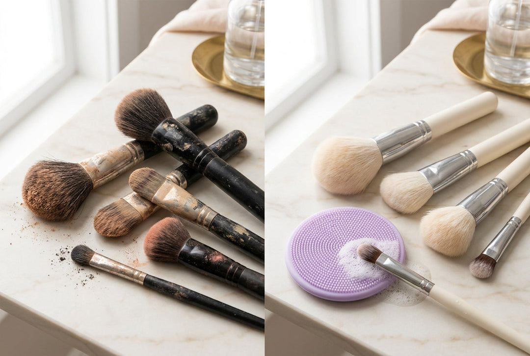 Understanding What Product Buildup Does to Your Brushes and What Cleaning Restores