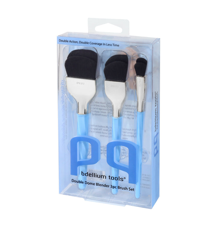 Blue Double Dome Blender 3pc. Brush Set