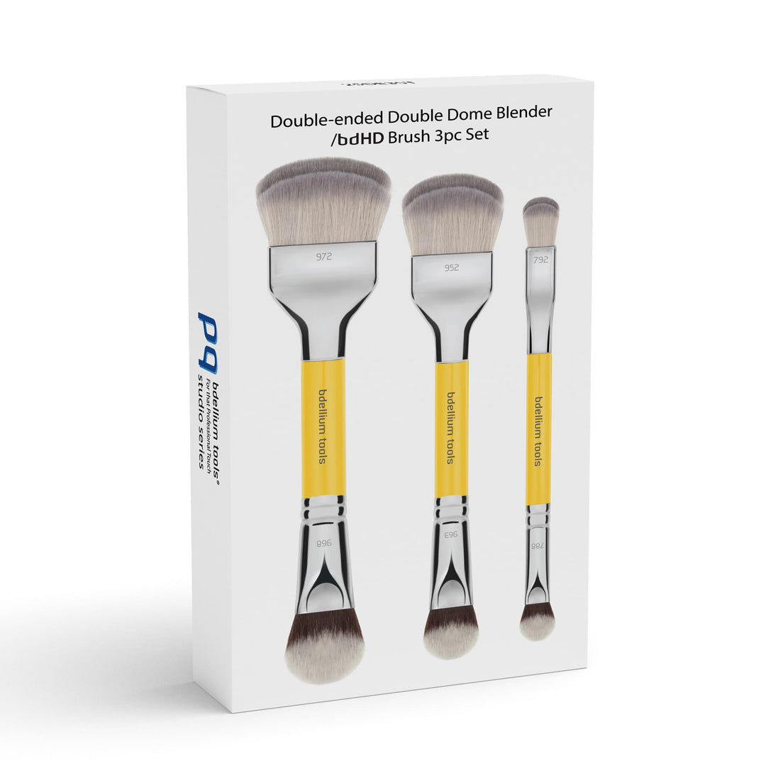 Studio Double-Ended Double Dome Blender / BDHD Brush 3pc. Set